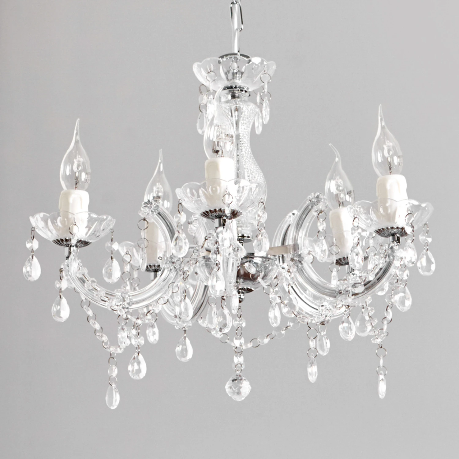 Edel Wirkender Kronleuchter Arabesque, Transp. 3 Edel Wirkender Kronleuchter Arabesque, Transp. – Bild 3