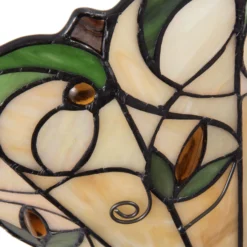 Wandlampe 5208 Mit Glasschirm In Creme-Grün -Heimbeleuchtung 6064352 3