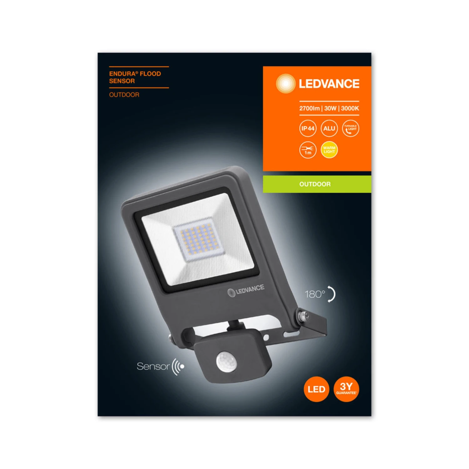 LEDVANCE Endura Floodlight Sensor-LED-Strahler 30W 7 LEDVANCE Endura Floodlight Sensor-LED-Strahler 30W – Bild 7