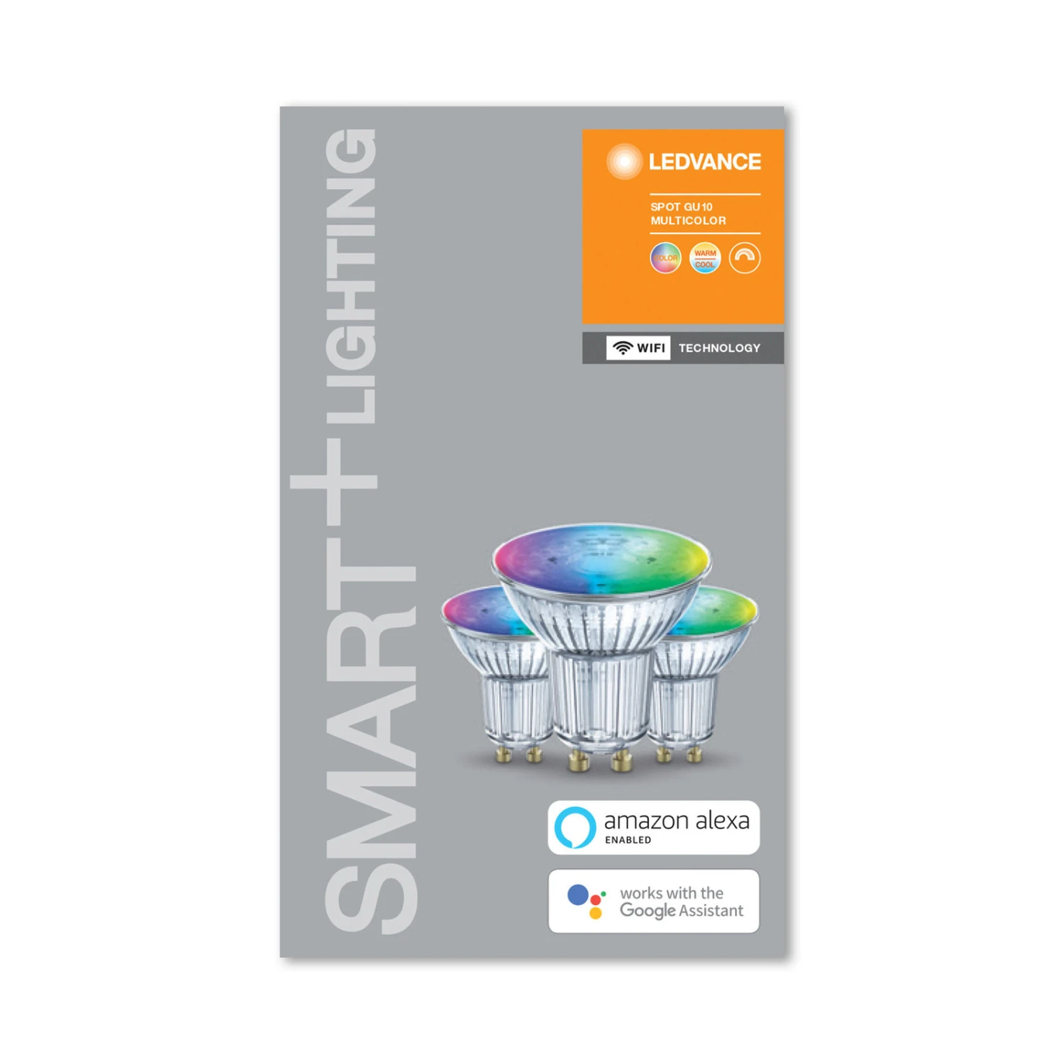 LEDVANCE SMART+WiFi GU10-Reflekt 4,9W 45° RGBW 3x 2 LEDVANCE SMART+WiFi GU10-Reflekt 4,9W 45° RGBW 3x – Bild 2