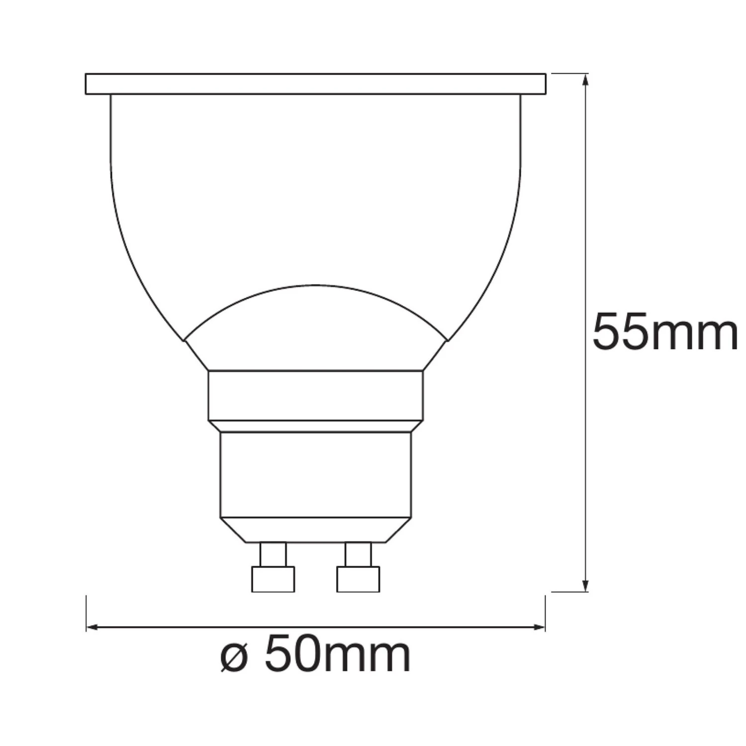 LEDVANCE SMART+WiFi GU10-Reflekt 4,9W 45° RGBW 3x 3 LEDVANCE SMART+WiFi GU10-Reflekt 4,9W 45° RGBW 3x – Bild 3