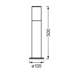 LEDVANCE SMART+ WiFi Outdoor Pipe Post, Höhe 50 Cm 15 LEDVANCE SMART+ WiFi Outdoor Pipe Post, Höhe 50 Cm -Heimbeleuchtung 6106599 7