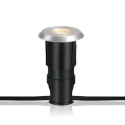 Markslöjd Garden 24 Decklight, Silber, Licht Oben, 3W