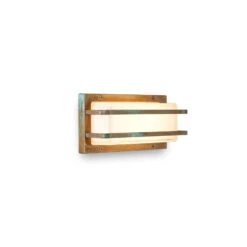 Außenwandleuchte Ice Cubic 3413, Messing Antik -Heimbeleuchtung 6515522 2