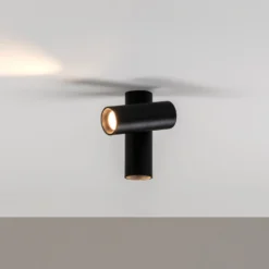 Milan Haul LED-Deckenleuchte Zweiflammig, Schwarz