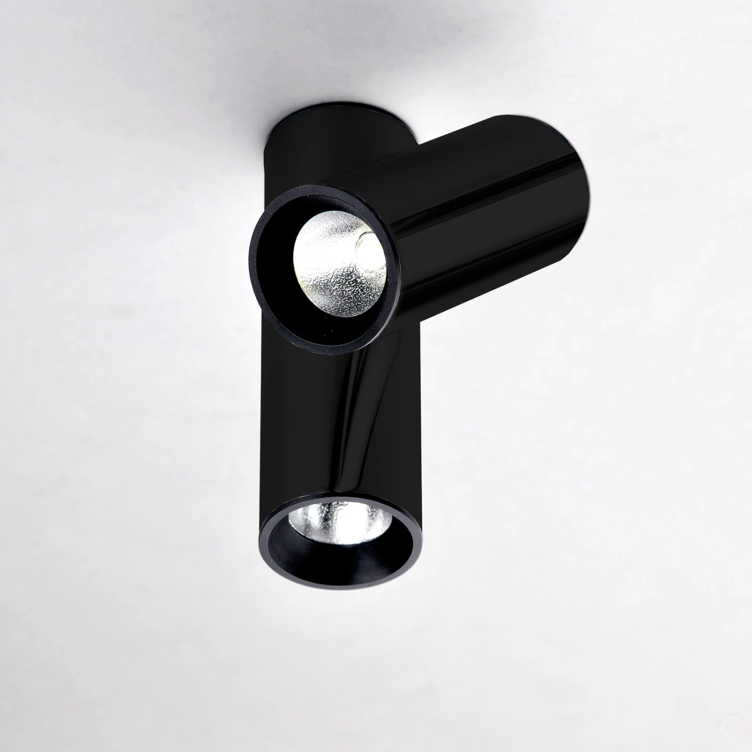 Milan Haul LED-Deckenleuchte Zweiflammig, Schwarz 5 Milan Haul LED-Deckenleuchte Zweiflammig, Schwarz – Bild 5