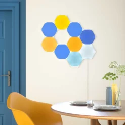 Nanoleaf Shapes Hexagons, Starter Set, 9 Panels 12 Nanoleaf Shapes Hexagons, Starter Set, 9 Panels -Heimbeleuchtung 6730025 3