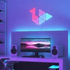 Nanoleaf Shapes Triangles, Starter Set, 4 Panels -Heimbeleuchtung 6730032 5