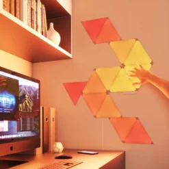 Nanoleaf Shapes Triangles, Starter Set, 4 Panels -Heimbeleuchtung 6730032 7