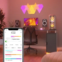 Nanoleaf Shapes Mini Triangles 5er Starter Set -Heimbeleuchtung 6730035 3