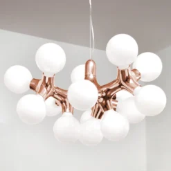 Next DNA ChandelierXL - Kronleuchter In Kupfer