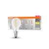 OSRAM LED-Lampe E14 P40 4W Filament 827 470lm 5er