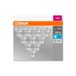 OSRAM LED-Reflektor GU10 4,3W 4.000K 350lm 10er -Heimbeleuchtung 7262713 3