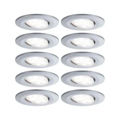 Paulmann Calla Schwenkbar Onoff 9cm 840 10er Chrom