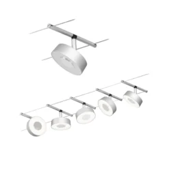 Paulmann Circle LED-Seilsystem 5fl. Chrom Matt
