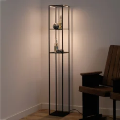 Paul Neuhaus Contura LED-Stehleuchte In Schwarz