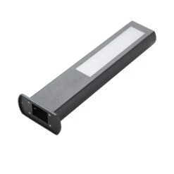 Lucande LED-Sockellampe Mhairi, Eckig, Dunkelgrau, 50 Cm 14 Lucande LED-Sockellampe Mhairi, Eckig, Dunkelgrau, 50 Cm -Heimbeleuchtung 8032188 6