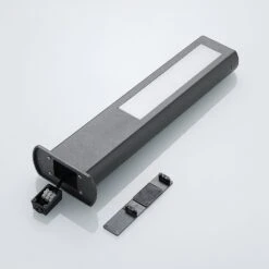 Lucande LED-Sockellampe Mhairi, Eckig, Dunkelgrau, 50 Cm 15 Lucande LED-Sockellampe Mhairi, Eckig, Dunkelgrau, 50 Cm -Heimbeleuchtung 8032188 7