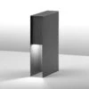 LED-Sockelleuchte Orion Post 260 Anthrazit 840