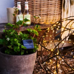 LED-Solarlichterkette Knirke Solar 7,9 M 80 LEDs -Heimbeleuchtung 8577372 3
