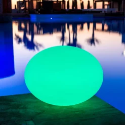Schwimmfähige LED-Dekoleuchte Flatball L 12 Schwimmfähige LED-Dekoleuchte Flatball L -Heimbeleuchtung 8590013 4