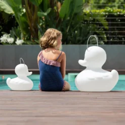 LED-Designleuchte DUCK-DUCK XL Für Außen In Weiß -Heimbeleuchtung 8590067 10