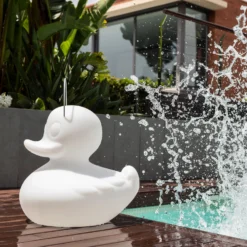 LED-Designleuchte DUCK-DUCK XL Für Außen In Weiß -Heimbeleuchtung 8590067 4