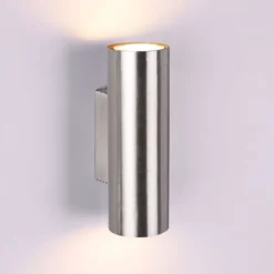 Wandlampe Marley Mit Mattem Nickelfinish