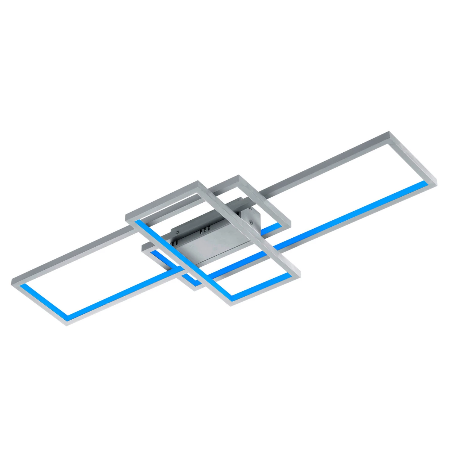 Trio WiZ Thiago Smarte Deckenleuchte 104cm, Nickel 8 Trio WiZ Thiago Smarte Deckenleuchte 104cm, Nickel – Bild 8