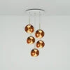 Tom Dixon Melt Mini Round Pendellampe 5fl Gold