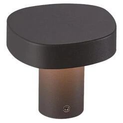 LED-Sockelleuchte Onda, IP54, Höhe 10 Cm