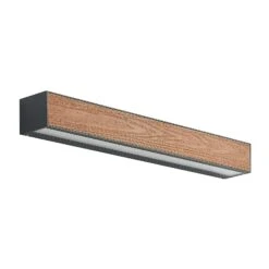 Arcchio Lengo LED-Wandlampe CCT, 50cm, 2-fl. Holz -Heimbeleuchtung 9616258 2