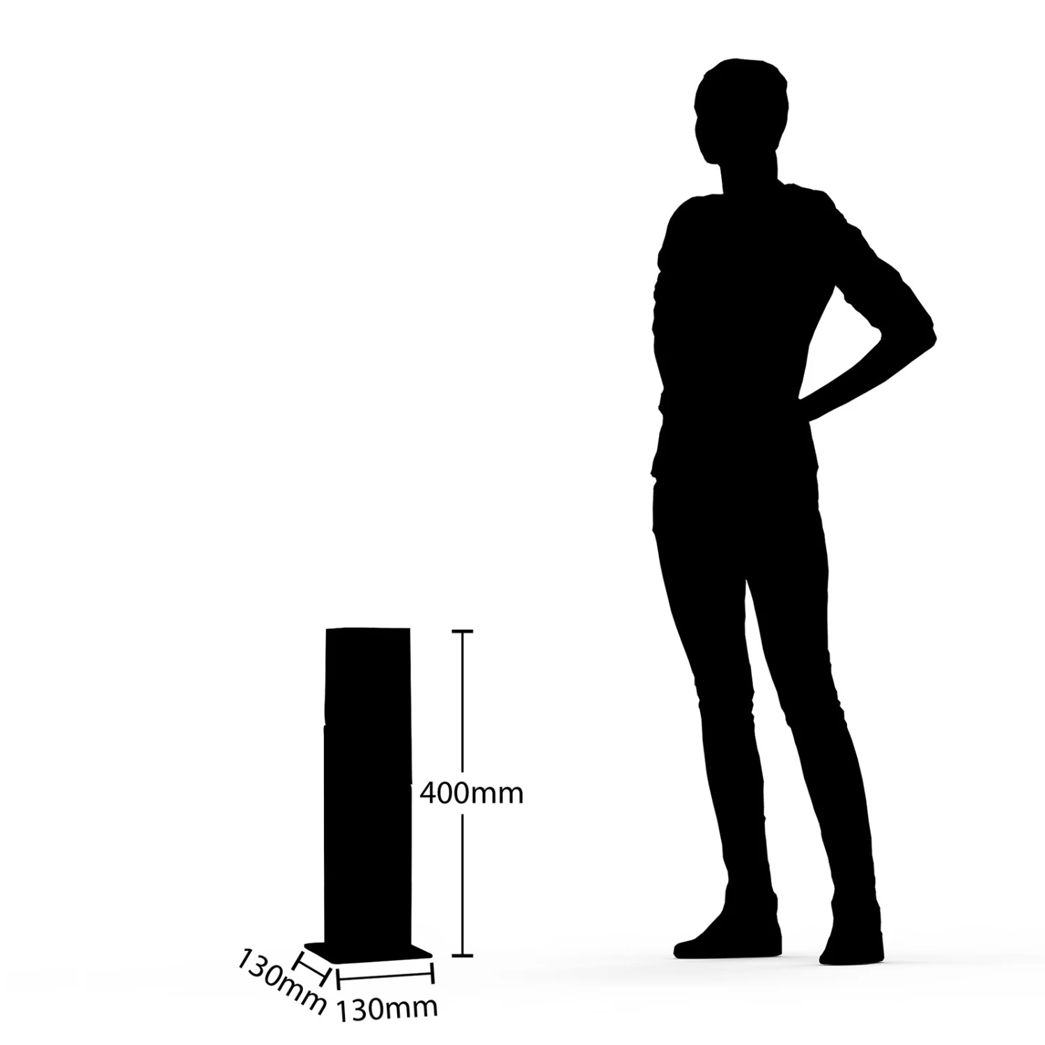 Lucande Fiola Sockelleuchte, 40 Cm 4 Lucande Fiola Sockelleuchte, 40 Cm – Bild 4