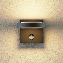 Lucande Belna LED-Außenwandlampe, Grafit, Sensor 14 Lucande Belna LED-Außenwandlampe, Grafit, Sensor -Heimbeleuchtung 9619254 4