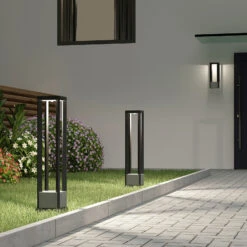 Lucande Kalisa LED-Wegeleuchte, Eckig -Heimbeleuchtung 9619299 2