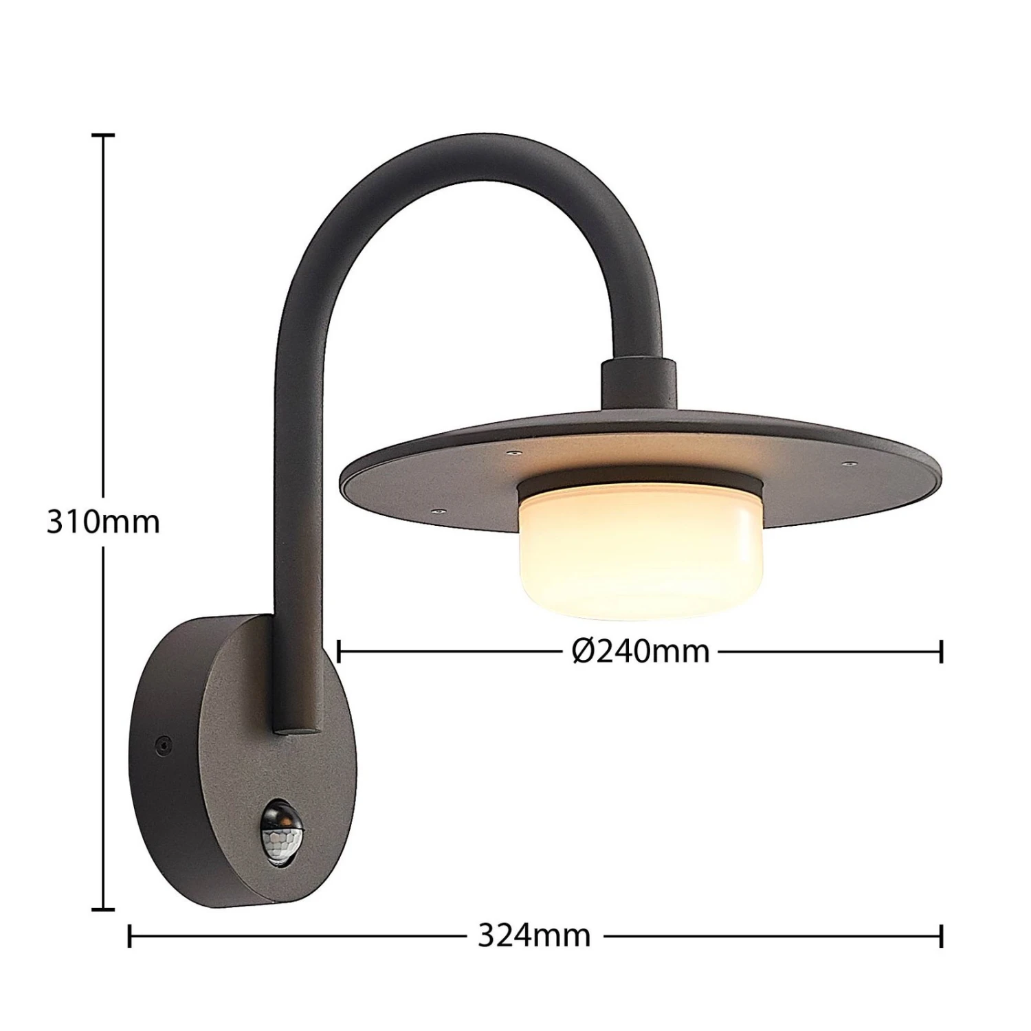 Lucande Zamalino Außenwandleuchte Mit Sensor 4 Lucande Zamalino Außenwandleuchte Mit Sensor – Bild 4