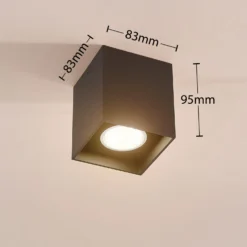 Carson - Aufbau-Deckenspot In Schwarz 17 Carson - Aufbau-Deckenspot In Schwarz -Heimbeleuchtung 9620709 8