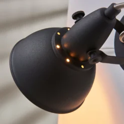 Wandleuchte Julin, Vintage-Look, Schwarz-gold -Heimbeleuchtung 9620726 5