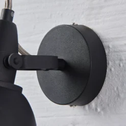 Wandleuchte Julin, Vintage-Look, Schwarz-gold -Heimbeleuchtung 9620726 6