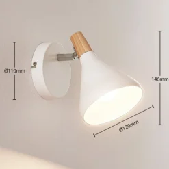 Wandleuchte Arina In Weiß, 1-flammig -Heimbeleuchtung 9621804 3