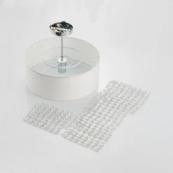 Lindby Estera Deckenleuchte Mit Behang, Weiß -Heimbeleuchtung 9626840 8