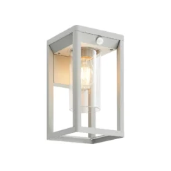 Lindby Estami Außenwandleuchte, Sensor, Silbergrau -Heimbeleuchtung 9647108 5