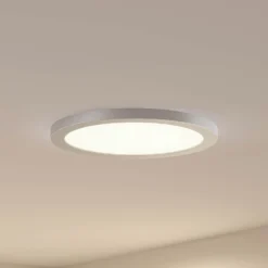 Prios Aureka LED-Deckenlampe, Einbau, 33 Cm