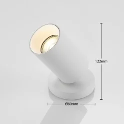 Arcchio BrinjaStrahler, Rund, 1-fl., Weiß -Heimbeleuchtung 9928087 6