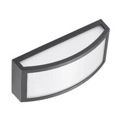 Lindby Jakari LED-Außenwandleuchte, Eckig, Weiß -Heimbeleuchtung 9932044 2