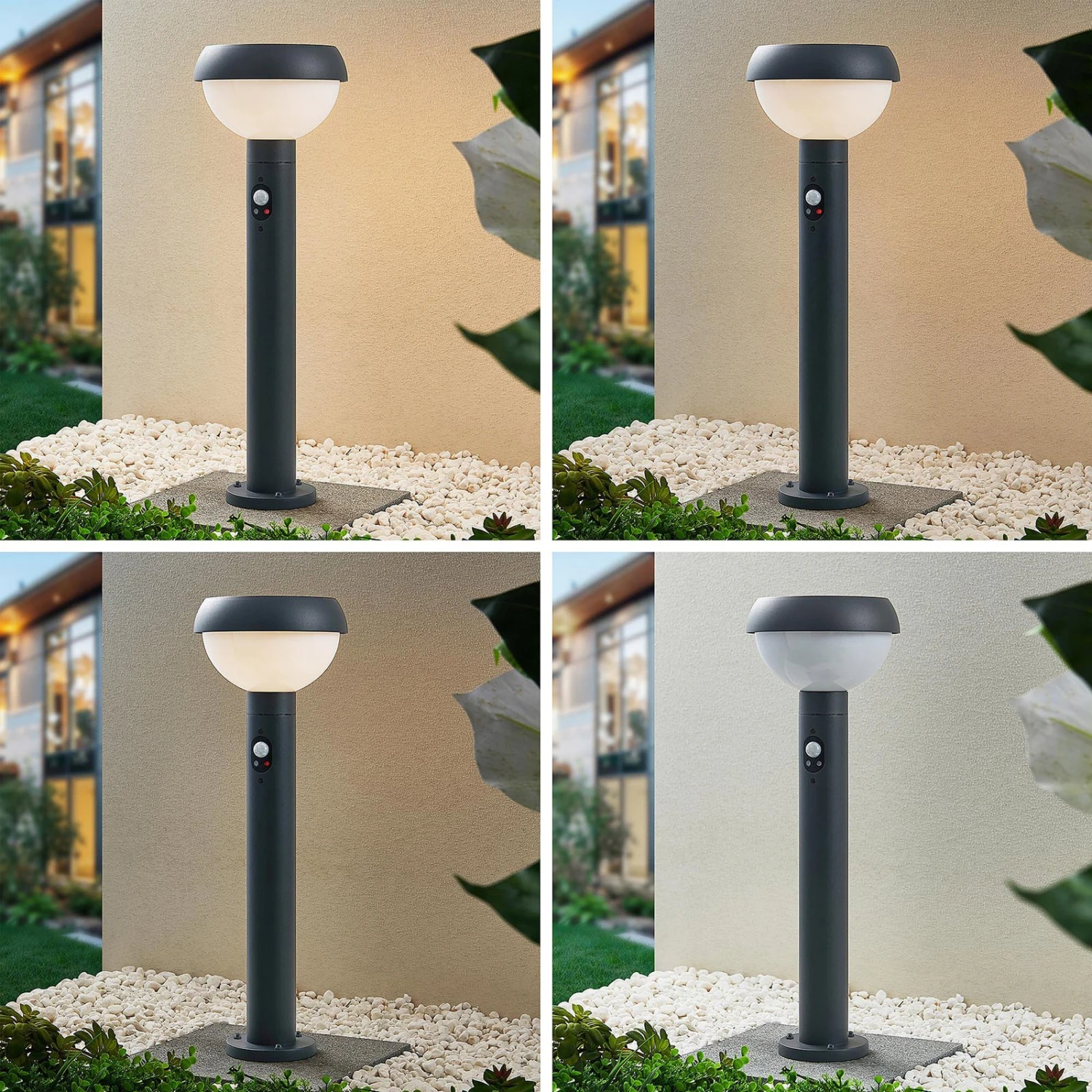 Lindby Kallie LED-Solar-Wegeleuchte Mit Sensor 3 Lindby Kallie LED-Solar-Wegeleuchte Mit Sensor – Bild 3