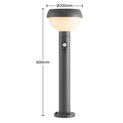 Lindby Kallie LED-Solar-Wegeleuchte Mit Sensor 14 Lindby Kallie LED-Solar-Wegeleuchte Mit Sensor -Heimbeleuchtung 9932072 5