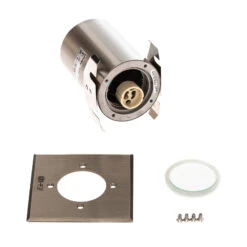 Lindby Ayca Bodeneinbauleuchte, Edelstahl, Eckig -Heimbeleuchtung 9934083 4