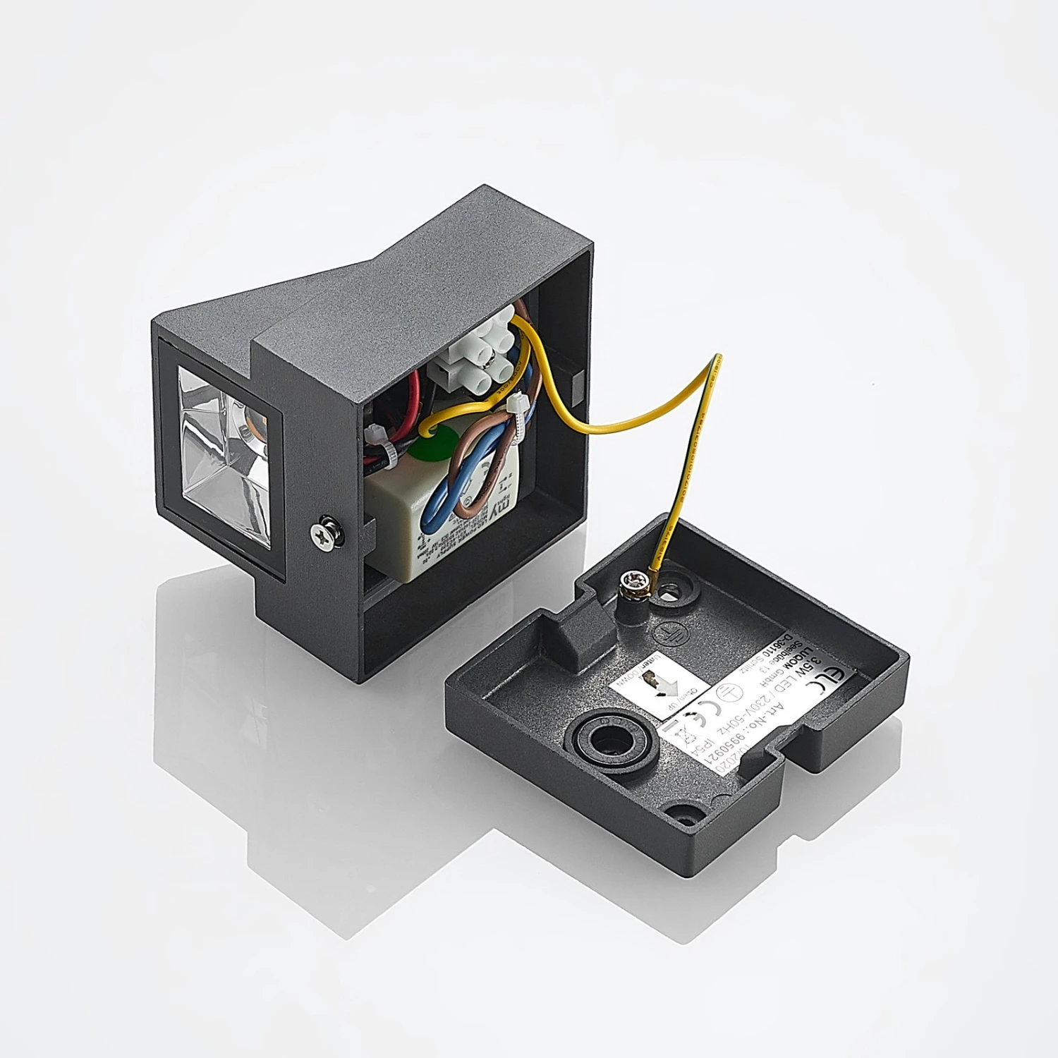 ELC Taloma LED-Außenwandlampe, 1-flammig Anthrazit 9 ELC Taloma LED-Außenwandlampe, 1-flammig Anthrazit – Bild 9