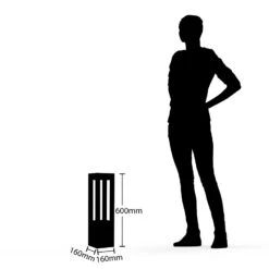 Arcchio Lienna LED-Pollerleuchte, Höhe 60 Cm -Heimbeleuchtung 9969183 5